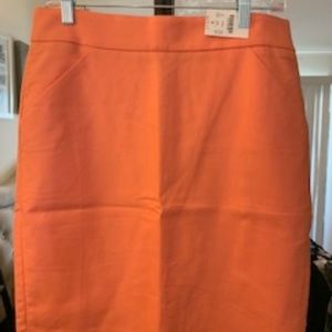 Brand new w tags Salmon Colored Skirt from J. Crew